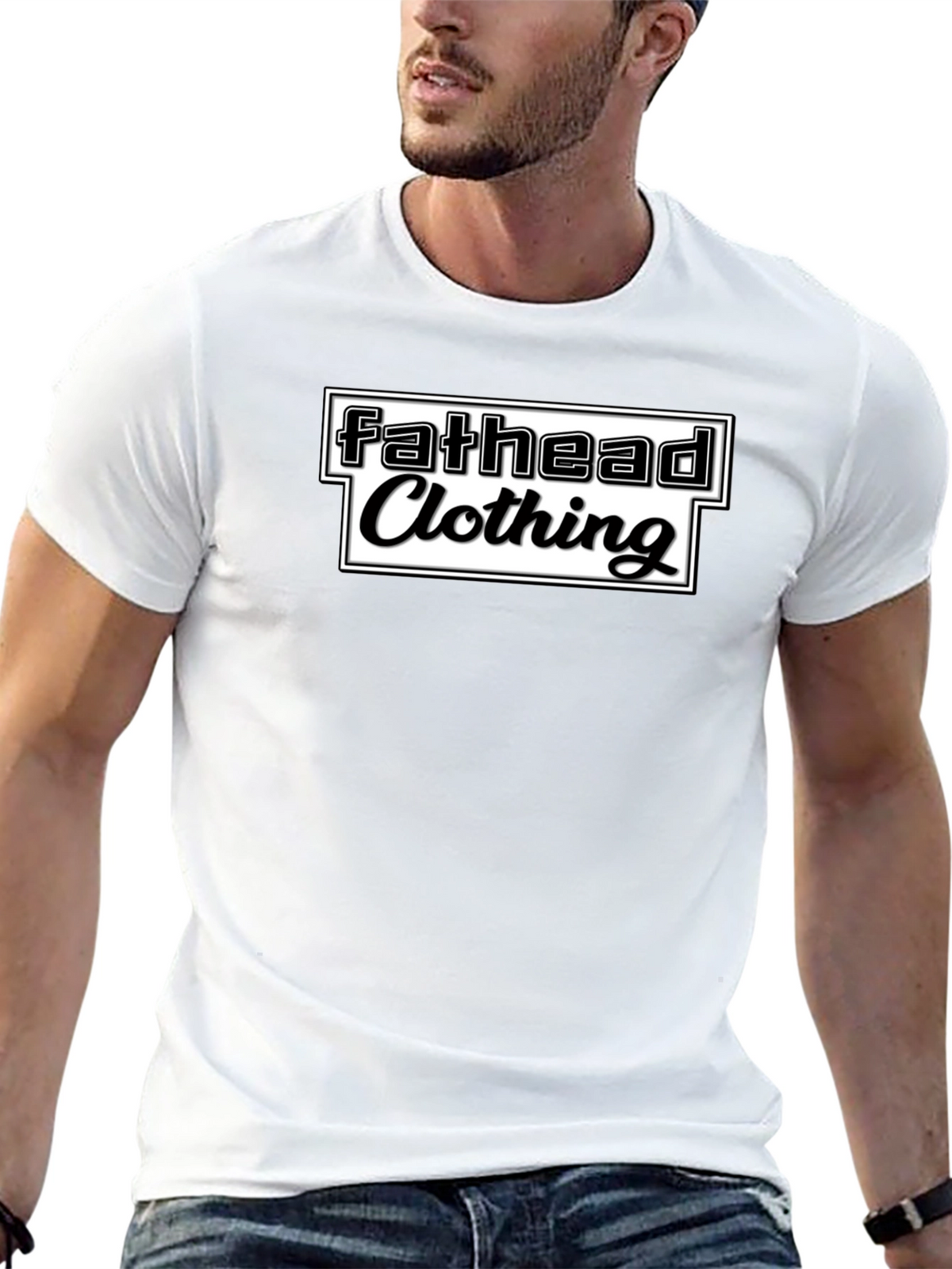 Fathead Clothing Black T-Shirt - Modern Casual Wear