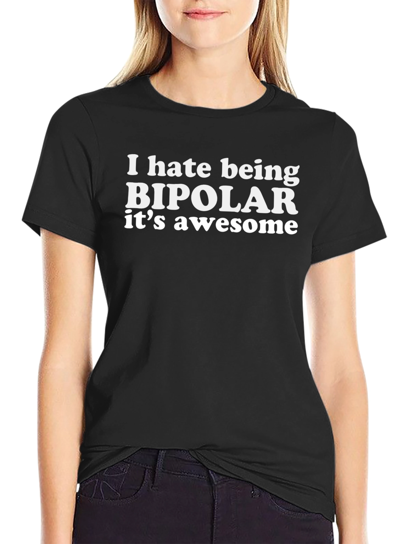 Bipolar Funny Graphic Tee