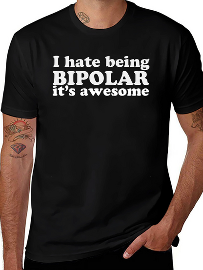 Bipolar Funny Graphic Tee