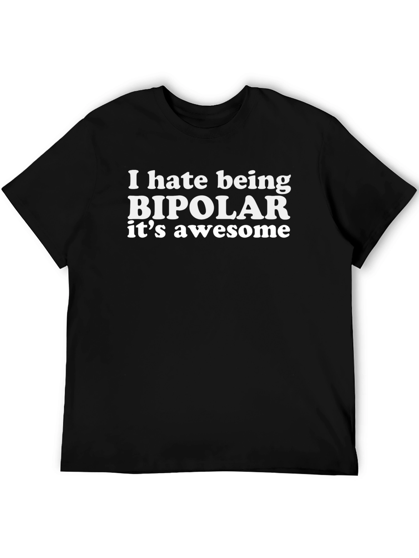 Bipolar Funny Graphic Tee