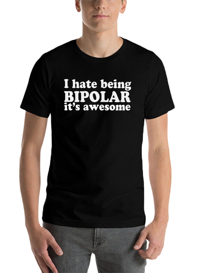 Bipolar Funny Graphic Tee
