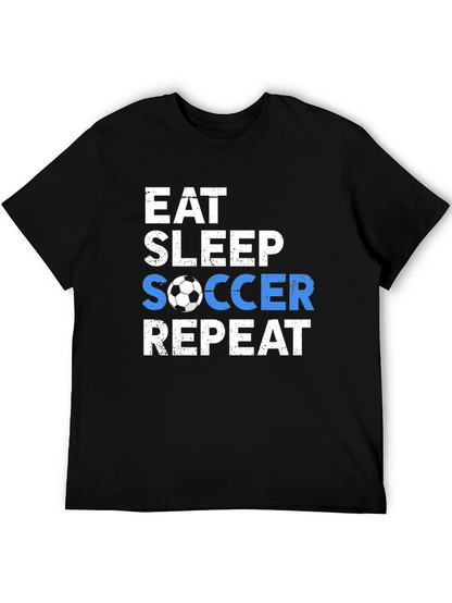 Eat Sleep Soccer Repeat T-Shirt