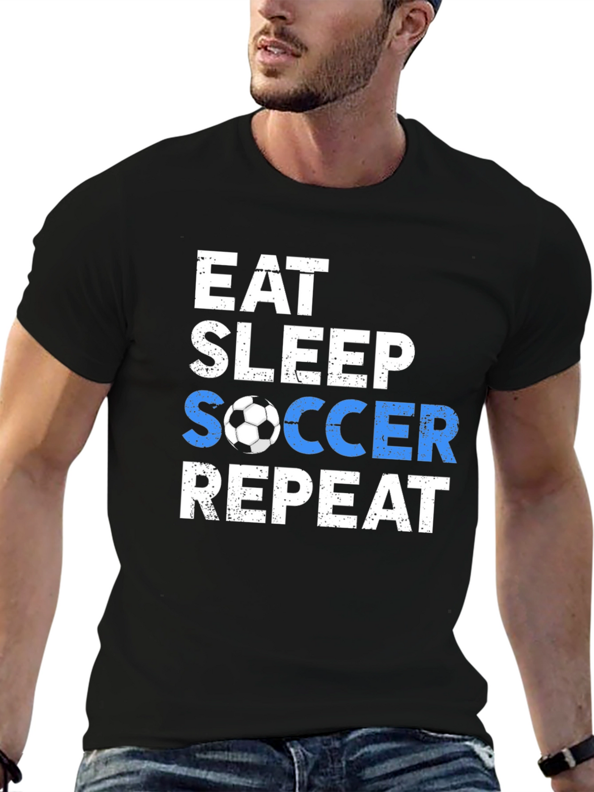 Eat Sleep Soccer Repeat T-Shirt