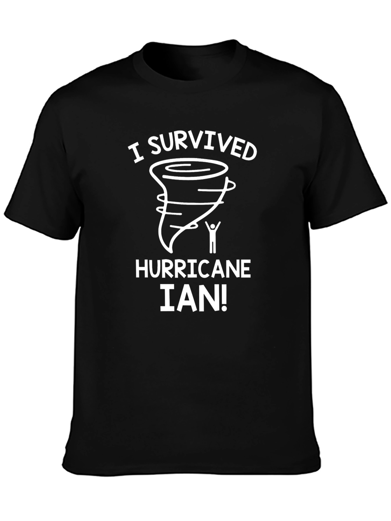 I Survived Hurricane Ian Novelty T-Shirt