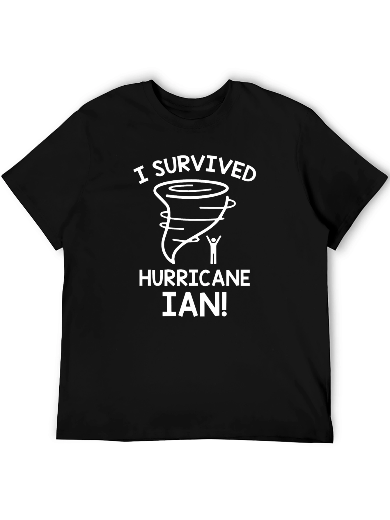 I Survived Hurricane Ian Novelty T-Shirt