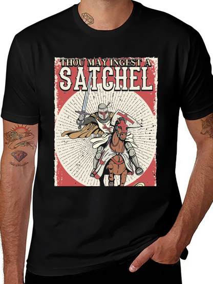 Thou May Ingest A Satchel Funny Knight T-Shirt