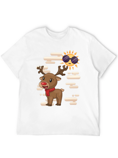 Rudolph Reindeer Cool Summer T-Shirt