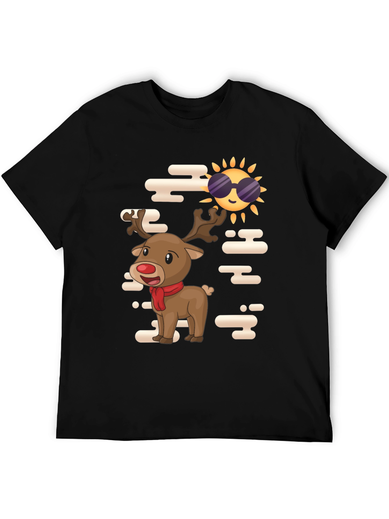 Rudolph Reindeer Cool Summer T-Shirt