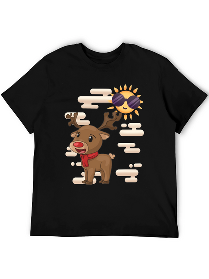Rudolph Reindeer Cool Summer T-Shirt