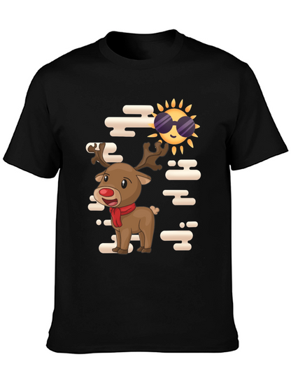 Rudolph Reindeer Cool Summer T-Shirt