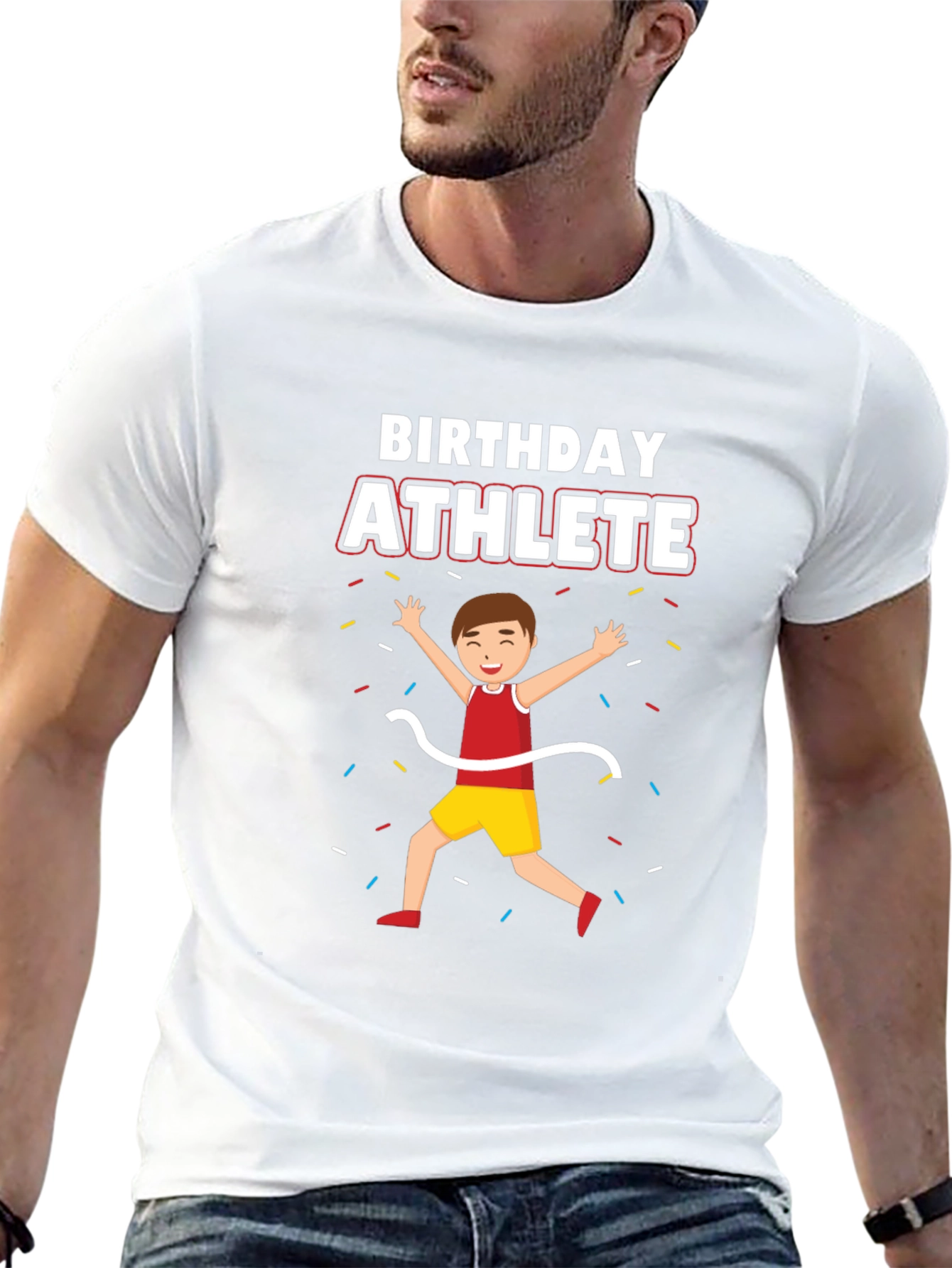 Birthday Athlete Graphic Tee