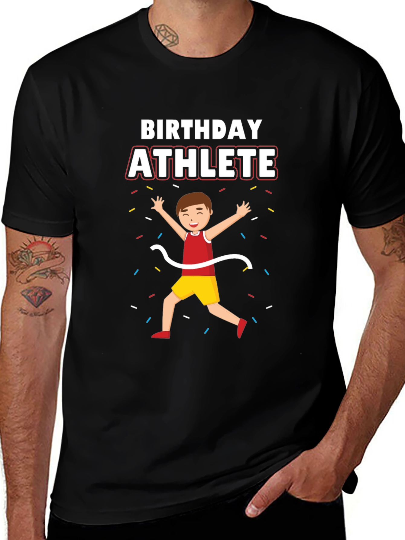 Birthday Athlete Graphic Tee