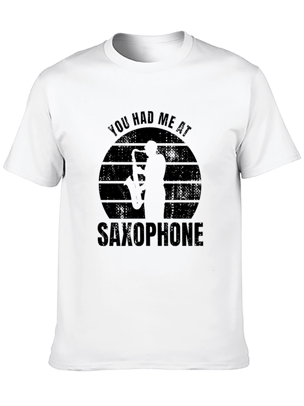 You Had Me At Saxophone Graphic T-Shirt