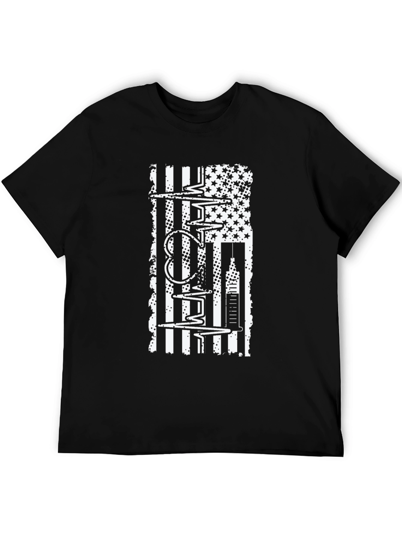 Nurse American Flag T-Shirt