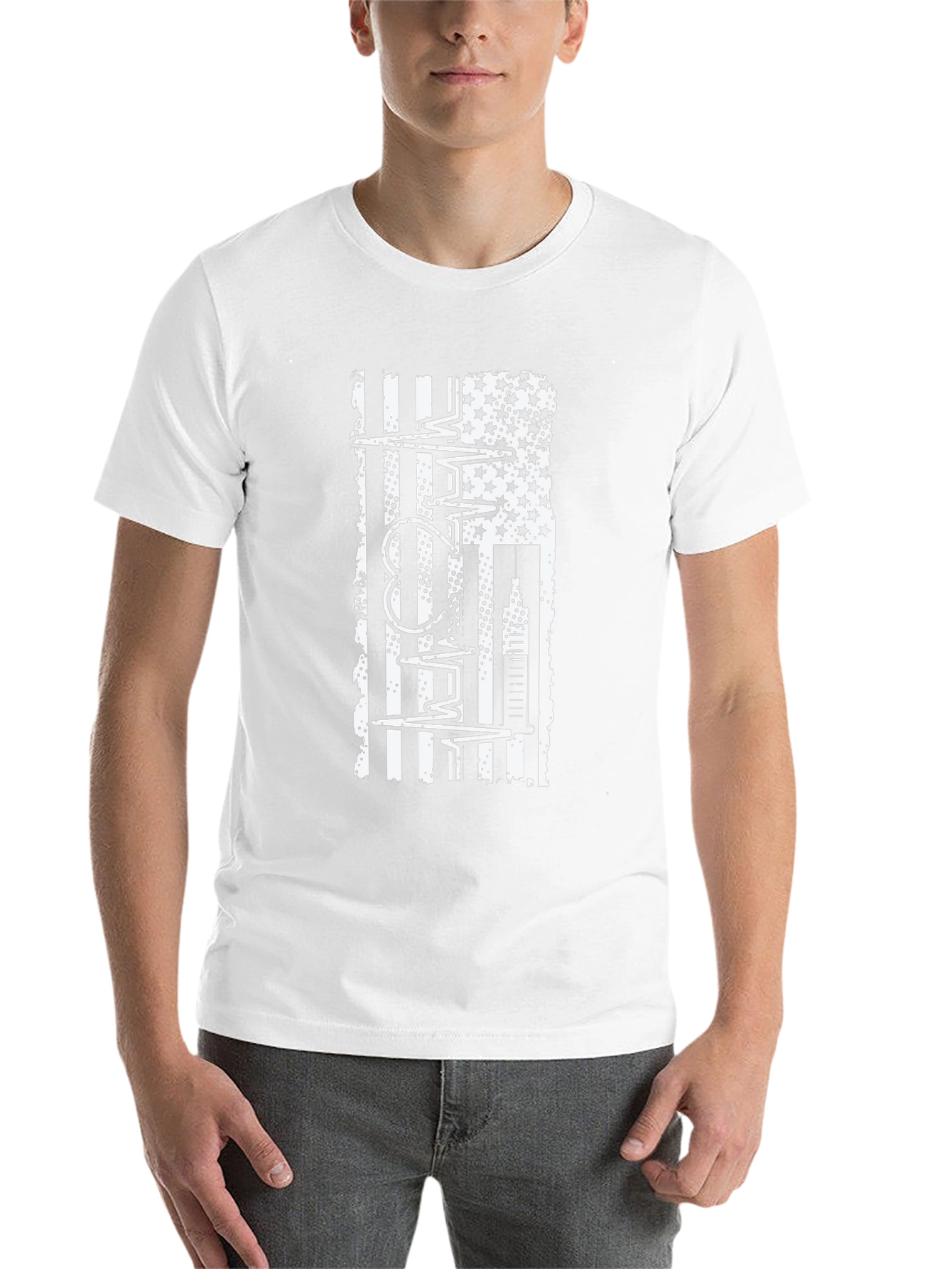 Nurse American Flag T-Shirt