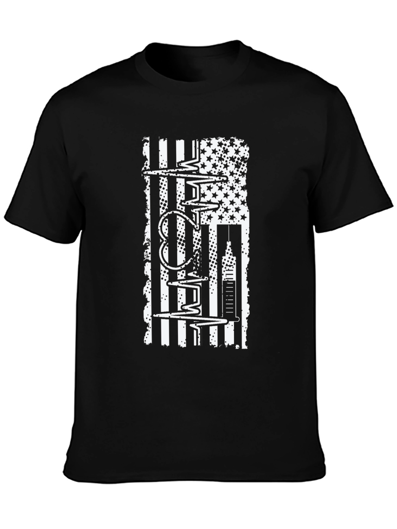 Nurse American Flag T-Shirt