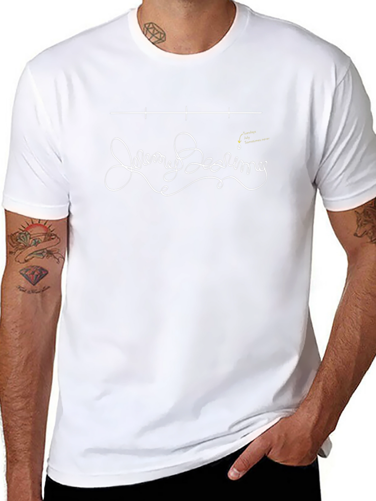 Jeremy Bearimy Black T-Shirt