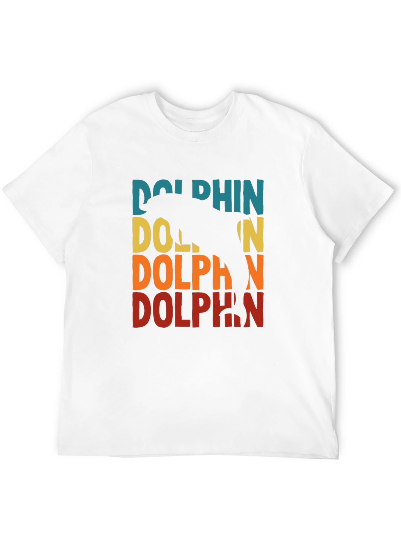 Retro Dolphin Graphic T-Shirt