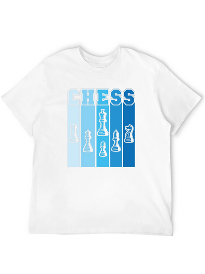 Chess Piece Graphic Tee - Stylish Casual Wear
