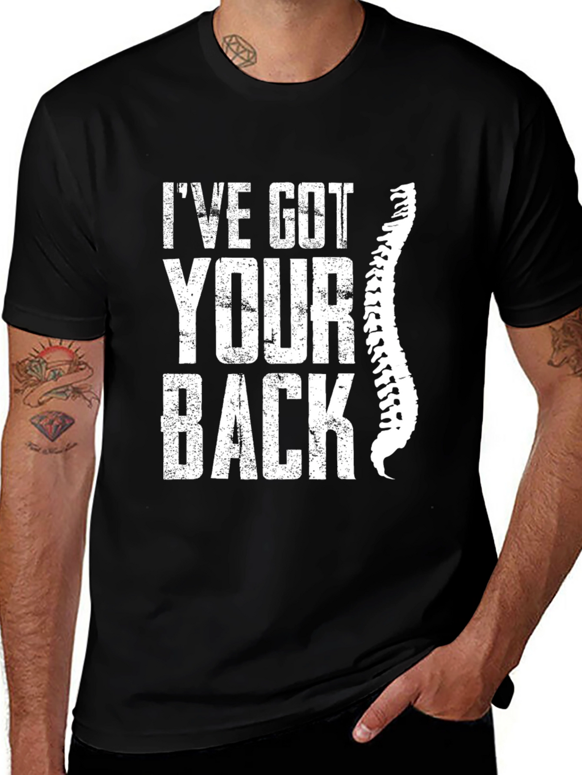 Ive Got Your Back Spine T-Shirt
