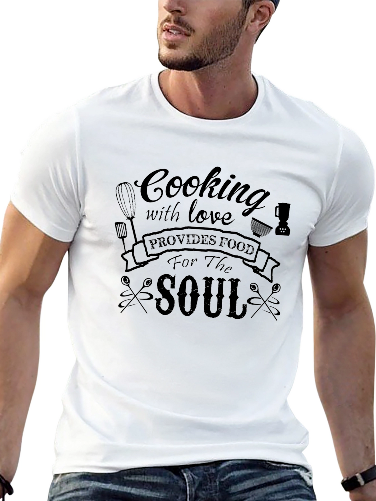 Cooking With Love Food For The Soul T-Shirt