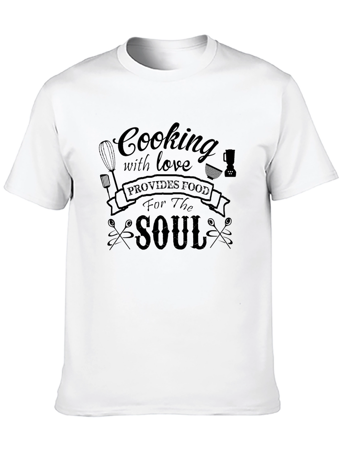 Cooking With Love Food For The Soul T-Shirt