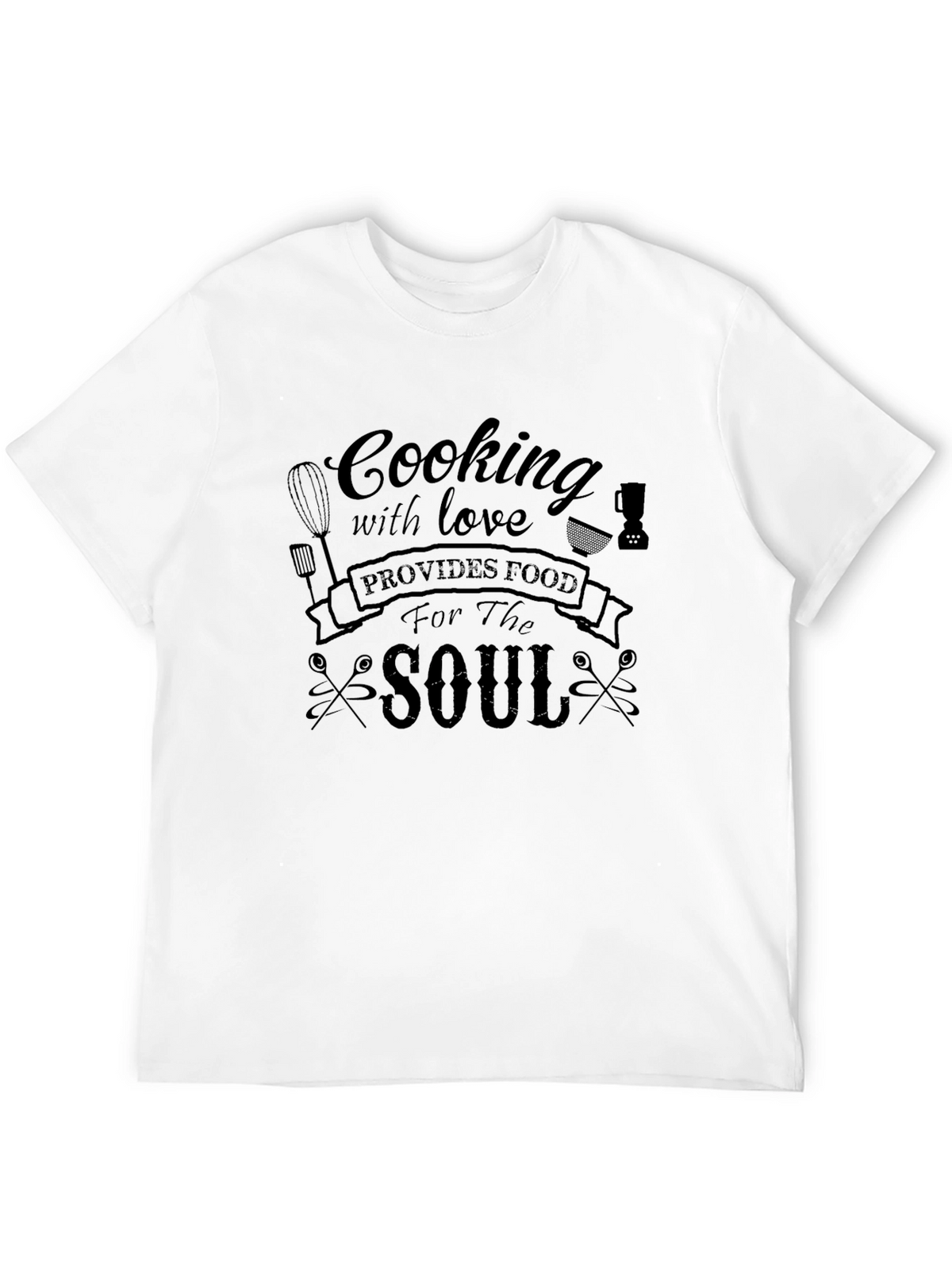 Cooking With Love Food For The Soul T-Shirt