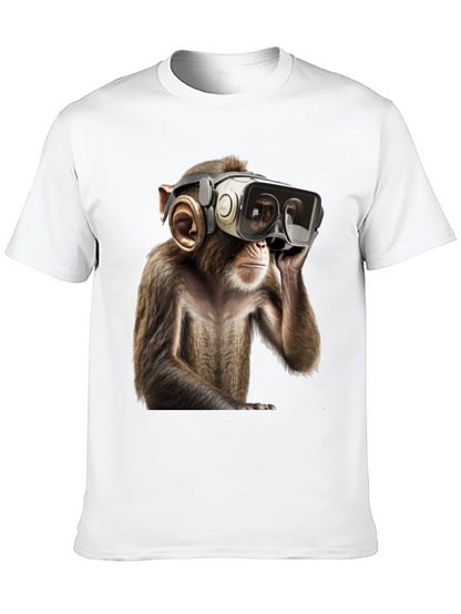 VR Monkey Graphic Tee - Cool & Quirky