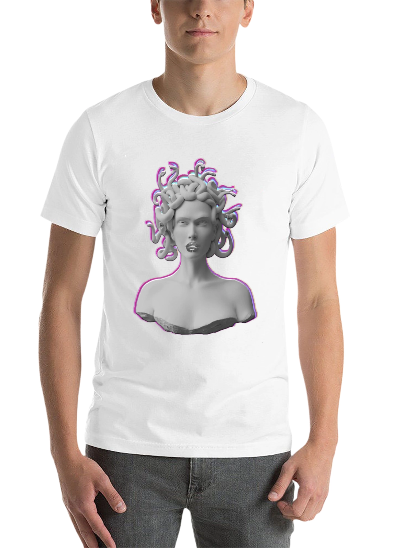 Medusa Graphic Tee - Black