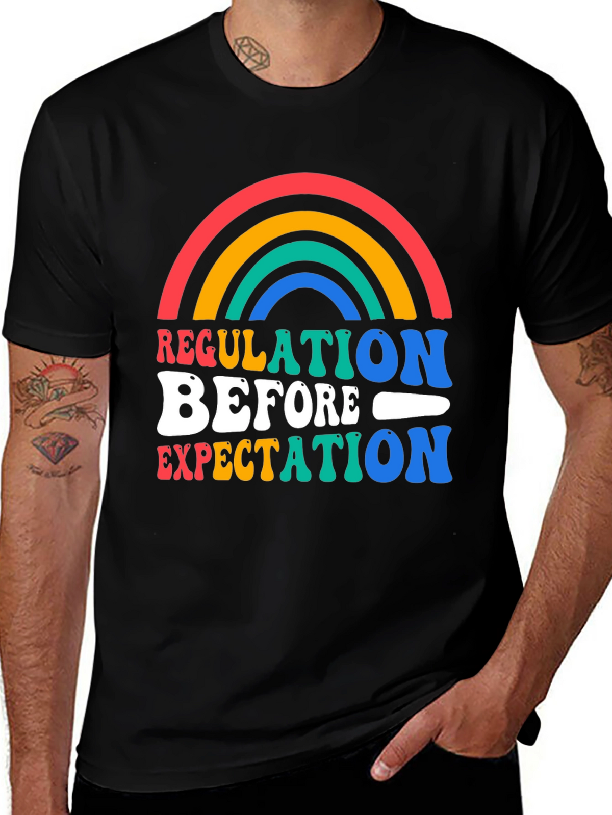 Regulation Before Expectation Graphic Tee