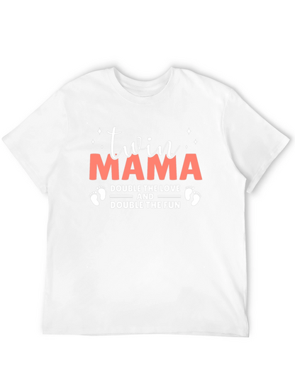 Twin Mama T-Shirt: Double the Love and Fun!