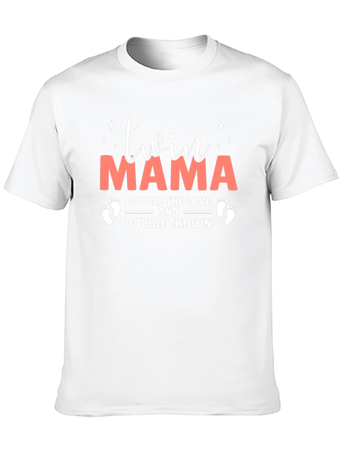 Twin Mama T-Shirt: Double the Love and Fun!