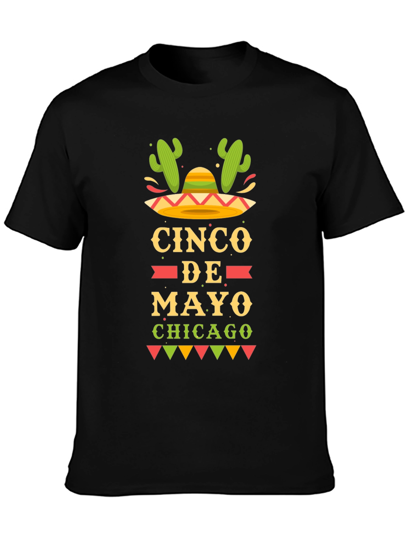 Cinco de Mayo Chicago Graphic T-Shirt