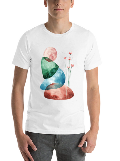 Zen Stone Stack T-Shirt - Relaxed Fit