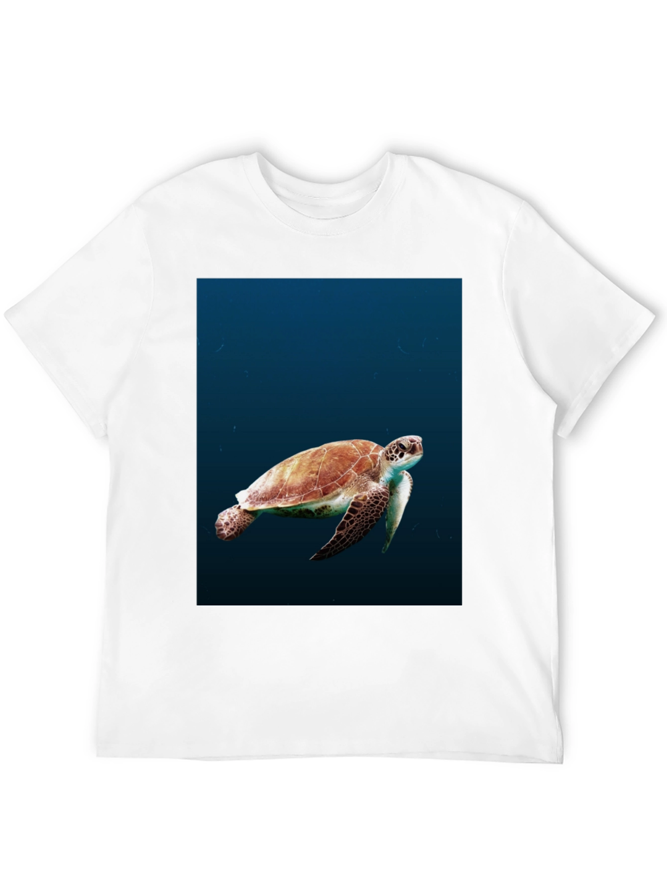 Sea Turtle Graphic Black T-Shirt