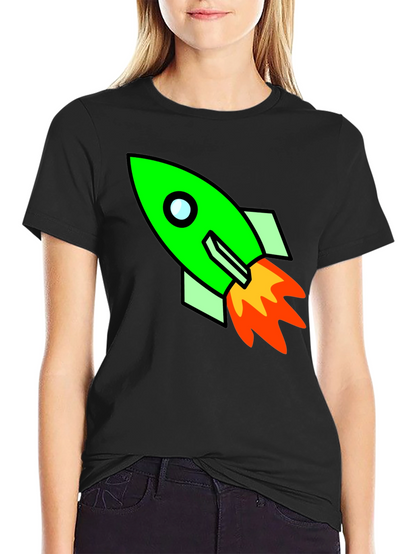Rocket Graphic T-Shirt - Blast Off in Style!