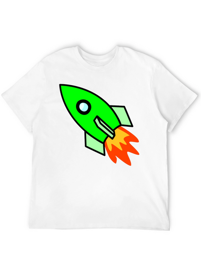 Rocket Graphic T-Shirt - Blast Off in Style!
