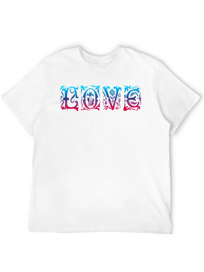 LOVE Floral Graphic T-Shirt - Trendy & Unique