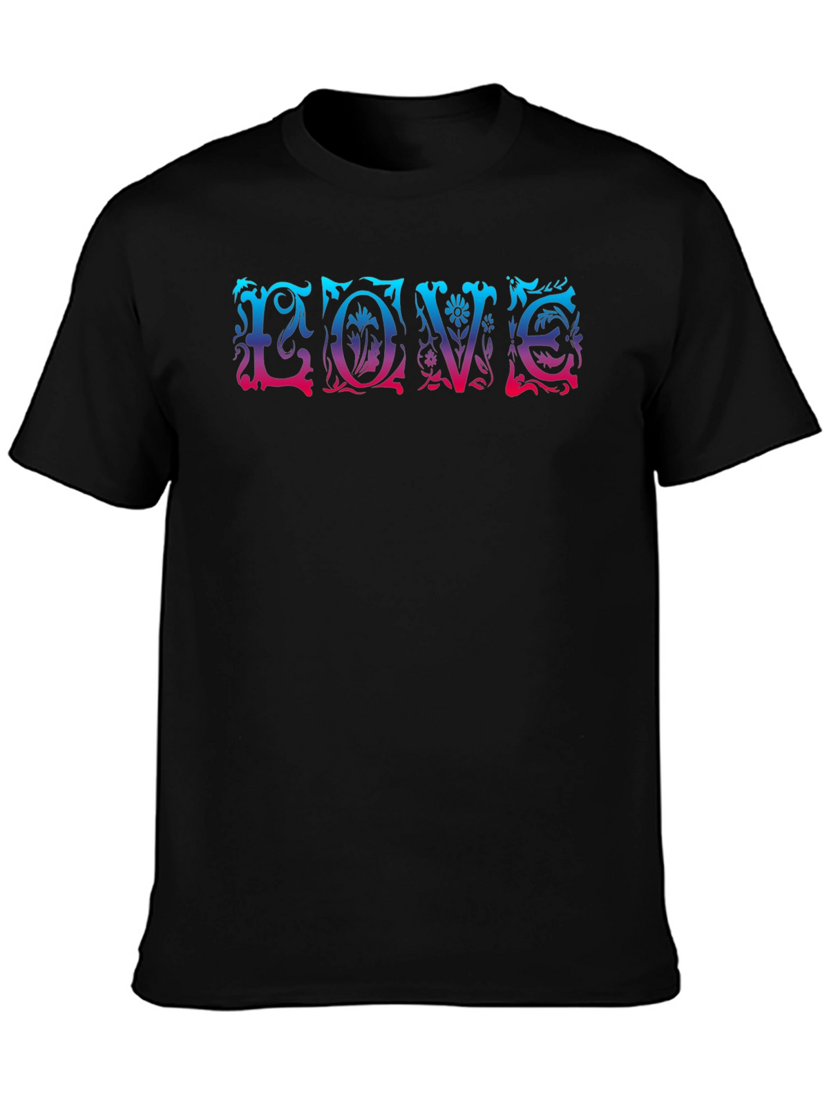LOVE Floral Graphic T-Shirt - Trendy & Unique
