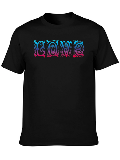 LOVE Floral Graphic T-Shirt - Trendy & Unique