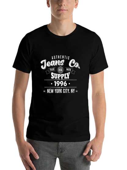 Authentic Jeans Co. Black T-Shirt