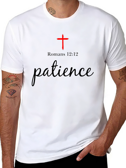 Faith-Based Patience Tee - Romans 12:12