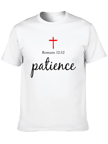 Faith-Based Patience Tee - Romans 12:12