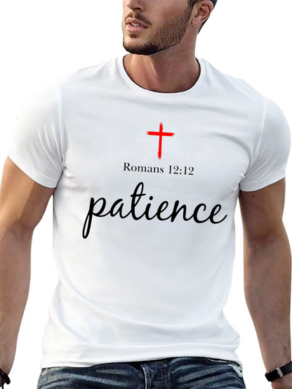 Faith-Based Patience Tee - Romans 12:12
