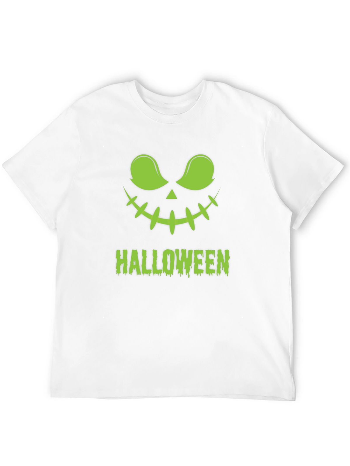 Halloween Jack-O-Lantern Graphic Tee - Black