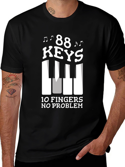 88 Keys 10 Fingers T-Shirt