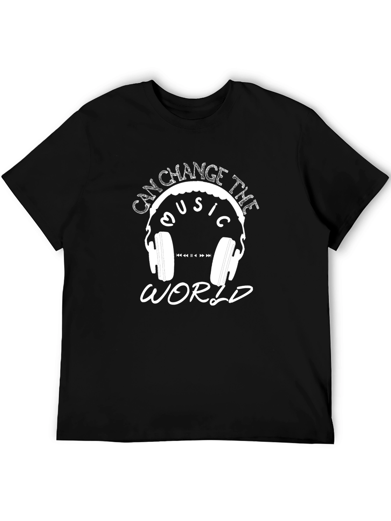 Music Can Change the World Graphic T-Shirt