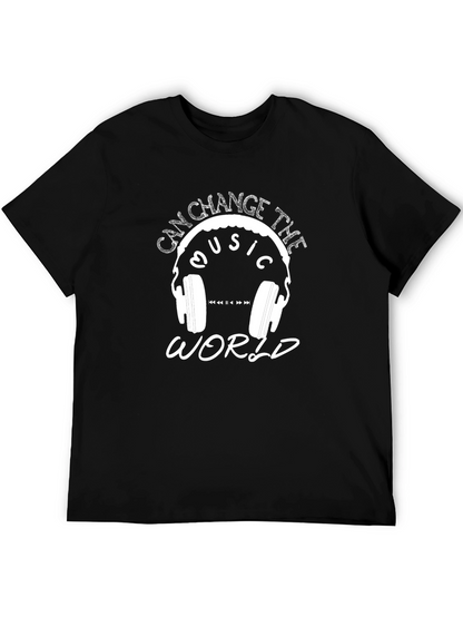 Music Can Change the World Graphic T-Shirt