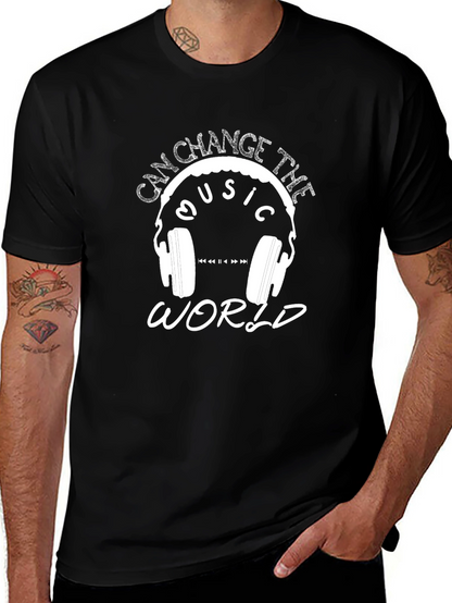 Music Can Change the World Graphic T-Shirt