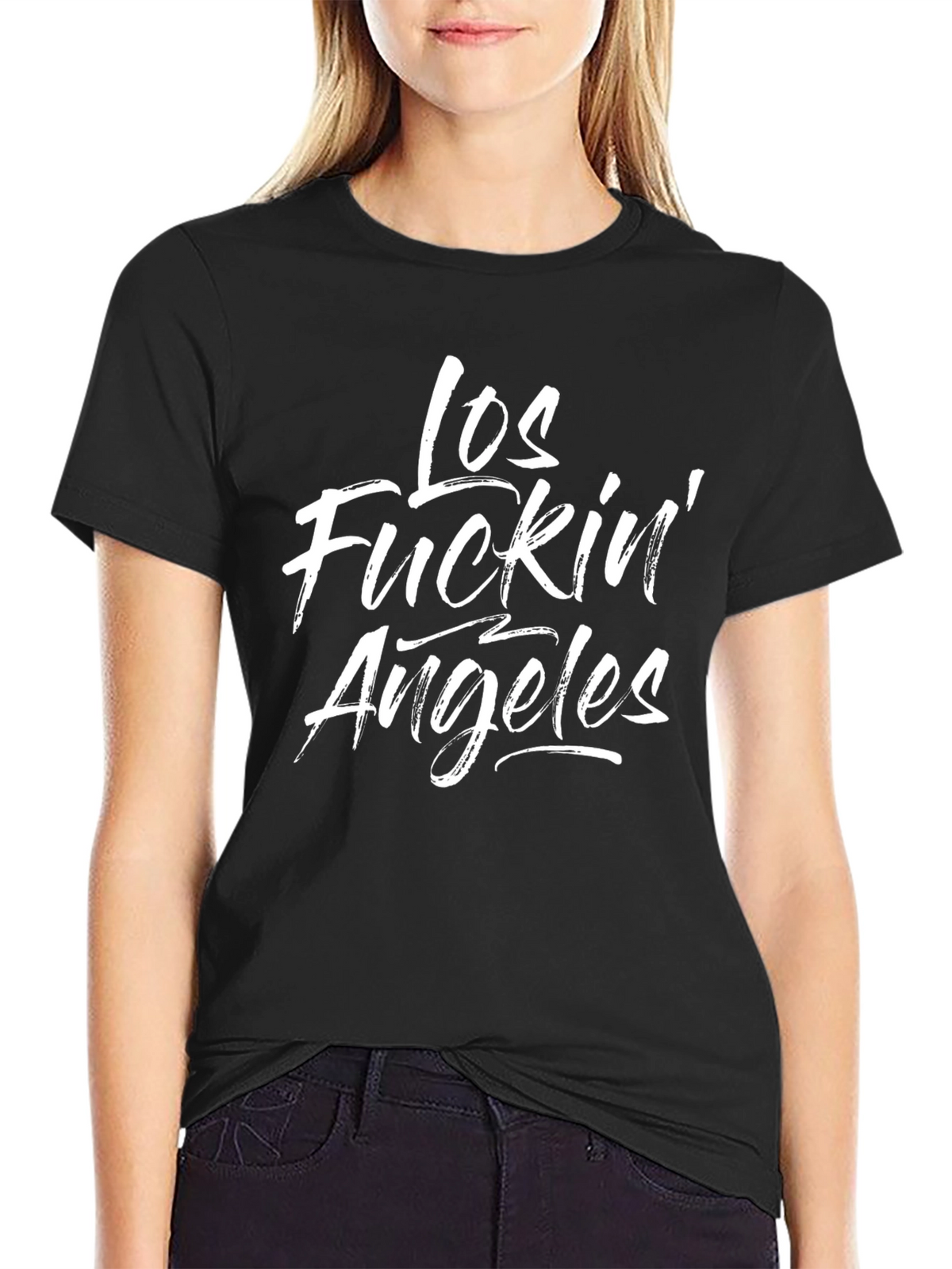 Los Fuckin Angeles Graphic Tee - Black